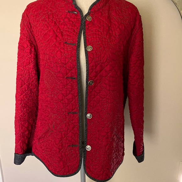 Chico’s reversible quilted jacket - Picture 3 of 16